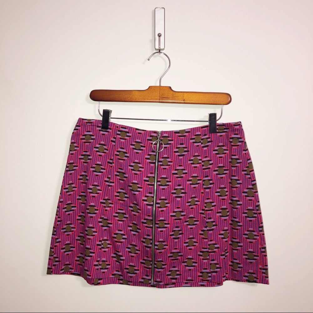 Zara large mini skirt